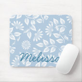 Klassisches Blumenmuster - Wählen Sie Ihre Farbe! Mousepad (Mit Mouse)