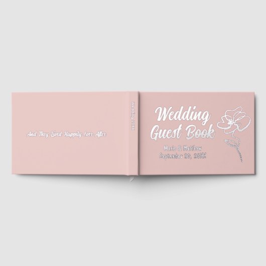 Klassisches Blumenstrauß-Lehrbuch Gästebuch (Voll)