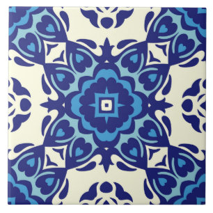 Klassisches Boho-Muster Fliese