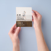 Klassisches BOLD-FOTO OVERLAY Speichern Sie den DA Flyer (Gruppe)