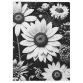 Klassisches botanisches Floral Klemmbrett (Rückseite)