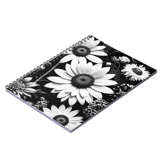 Klassisches botanisches Floral Notizblock (Linke Seite)
