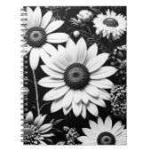 Klassisches botanisches Floral Notizblock (Vorderseite)