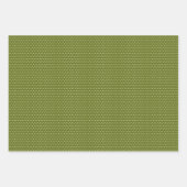 Klassisches Botanisches Poinsettia Blumenmuster Geschenkpapier Set (Vorderseite 3)