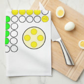 Klassisches Brettspiel Ludo Küchentuch (Viertel Falte)