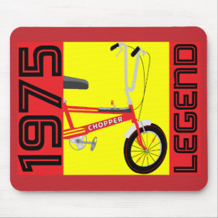 Klassisches Britisches Fahrrad der 70er Jahre Mousepad