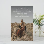 Klassisches Budget Foto Hochzeit speichern das Dat (Stehend Vorderseite)