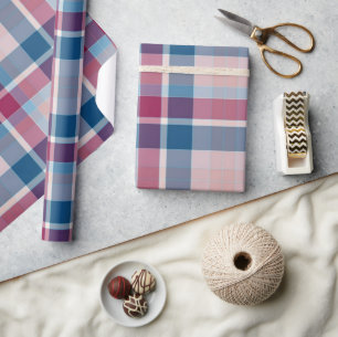 Klassisches Buffalo-Kariertes Wrapping Paper Geschenkpapier