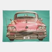 Klassisches Buick 1958 Jahrhundert-Auto Küchentuch (Horizontal)
