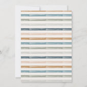 Klassisches buntes Foto Moderne Weihnachten (Rückseite)