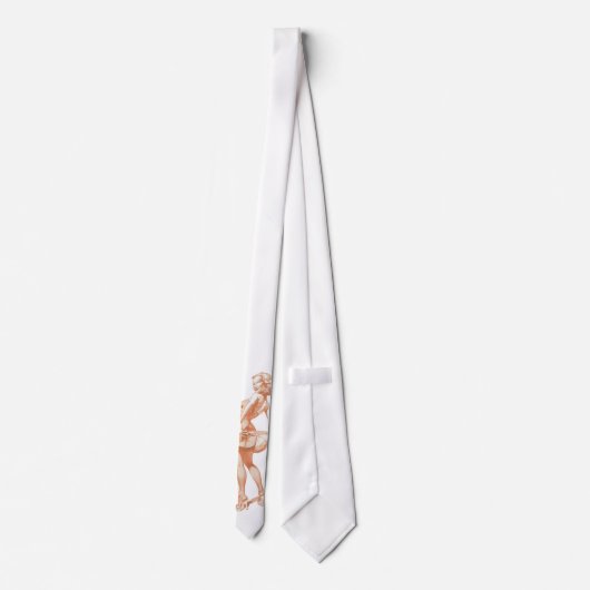 Klassisches Button herauf Krawatte (Rückseite)