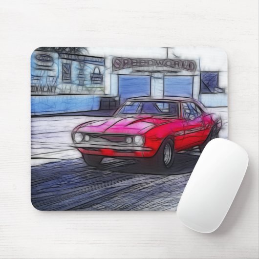 Klassisches Camaro Mousepad (Mit Mouse)