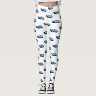 Klassisches Camaro Muskel-Auto fasten Leggings