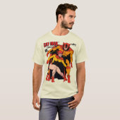 Klassisches CAT-MAN Comics T-Shirt (Vorne ganz)