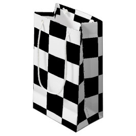 Klassisches Checkered blute ich, den Kleine Geschenktüte