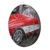 Klassisches Chevrolet Corvette Dartscheibe (Vorderseite rechts)