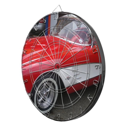 Klassisches Chevrolet Corvette Dartscheibe (Vorderseite rechts)