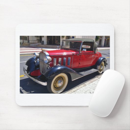 Klassisches Chevvy Kabriolett Mousepad (Mit Mouse)