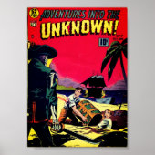 Klassisches Comic Poster (Vorne)