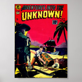 Klassisches Comic Poster