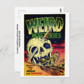 Klassisches Comic Postkarte (Vorne/Hinten)