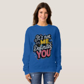 klassisches Crewneck. Sweatshirt (Vorne ganz)