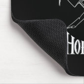 Klassisches Cross Bones Logo Mousepad (Ecke)
