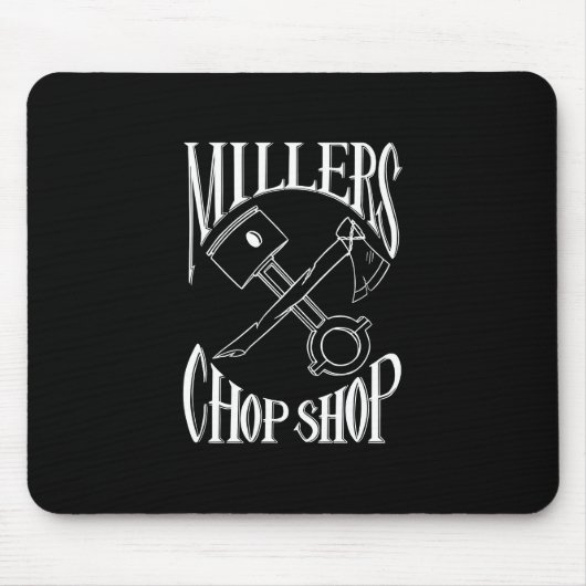 Klassisches Cross Bones Logo Mousepad (Vorne)