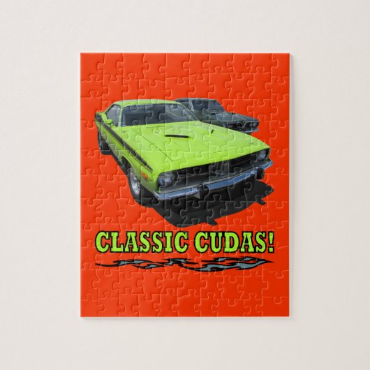 Klassisches Cudas Design Puzzle (Vertikal)