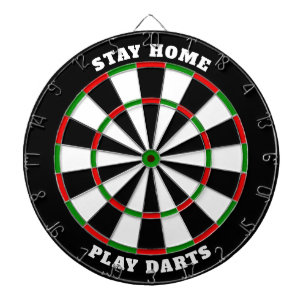 Klassisches Dartboard mit benutzerdefiniertem Text Dartscheibe
