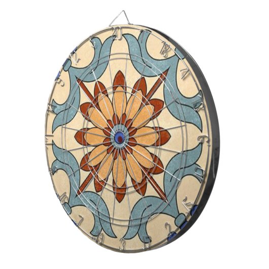 Klassisches Dartboard nach Maß Dartscheibe (Vorderseite rechts)