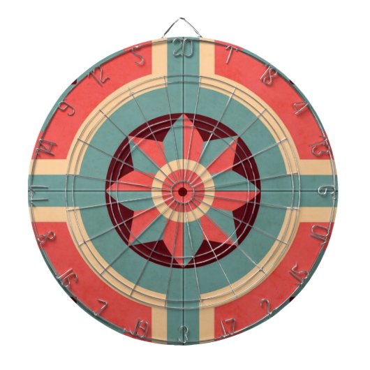 Klassisches Dartboard nach Maß Dartscheibe (vorne)