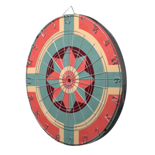 Klassisches Dartboard nach Maß Dartscheibe (Vorderseite rechts)