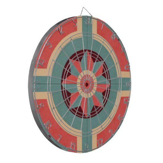 Klassisches Dartboard nach Maß Dartscheibe (Vorderseite Links)