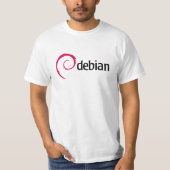 Klassisches Debian T-Shirt (Vorderseite)
