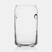 Klassisches Dekorativ H Personalisiert Dosenglas (Rechts)