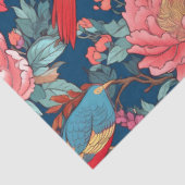 Klassisches Design der Chinoserie Serie 5 Seidenpapier (Ausschnitt)