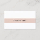 Klassisches Design Moderne Elegante Schlichte Firm Visitenkarte (Vorderseite)