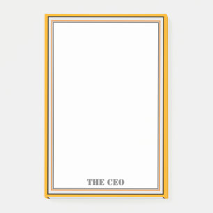 Klassisches Design Post-it Klebezettel