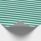 Klassisches Diagonalprofil Pfeffer Green Geschenkpapier (Ecke)