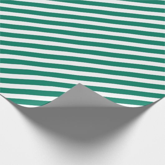 Klassisches Diagonalprofil Pfeffer Green Geschenkpapier (Ecke)