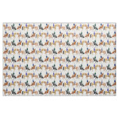 Klassisches Dressage-Pferdereiter-Gewebe Stoff (Fat Quarter (45,7 x 55,9 cm))