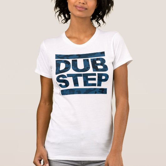 Klassisches Dubstep Camouflage-Quadrat T-Shirt (Vorderseite)