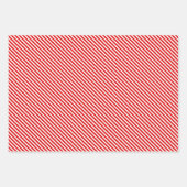 Klassisches Dunkelschwarzes Kariert Geschenkpapier Set (Vorderseite 2)