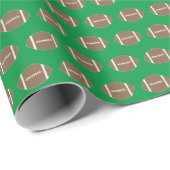 Klassisches einfaches Fußball Wrapping Paper Geschenkpapier (Rolleneckpunkt)