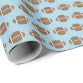 Klassisches einfaches Fußball Wrapping Paper Geschenkpapier (Rolleneckpunkt)
