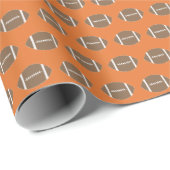 Klassisches einfaches Fußball Wrapping Paper Geschenkpapier (Rolleneckpunkt)