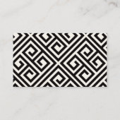 Klassisches einfaches Skript Modernes Chic Wedding Begleitkarte (Rückseite)