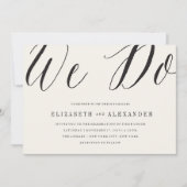 Klassisches einfaches Skript Wir machen eine moder Einladung (Vorderseite)