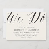 Klassisches einfaches Skript Wir machen eine moder Einladung (Vorderseite)